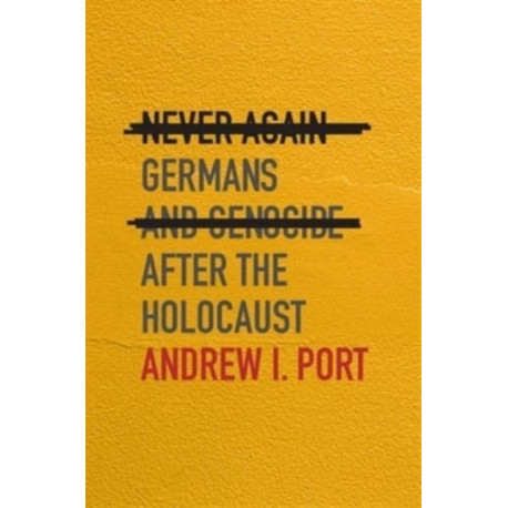 Never Again: Germans and Genocide after the Holocaust