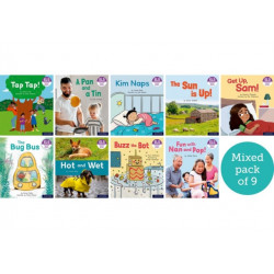 Essential Letters and Sounds: Essential Phonic Readers: Oxford Reading Levels 1-2: Mixed Pack of 9