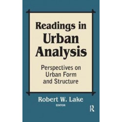 Readings in Urban Analysis: Perspectives on Urban Form and Structure