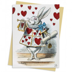 Alice's Adventures in Wonderland: White Rabbit Greeting Card Pack: Pack of 6
