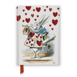 Alice's Adventures in Wonderland: White Rabbit (Foiled Journal)