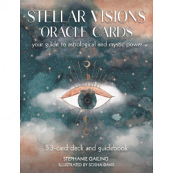 Stellar Visions Oracle Cards: 53-Card Deck and Guidebook: Your Guide to Astrological and Mystic Power