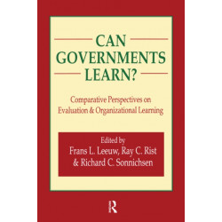 Can Governments Learn?: Comparative Perspectives on Evaluation and Organizational Learning