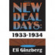 New Deal Days: 1933-1934