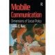 Mobile Communication: Dimensions of Social Policy