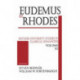 Eudemus of Rhodes: Rutgers University Studies in Classical Humanities