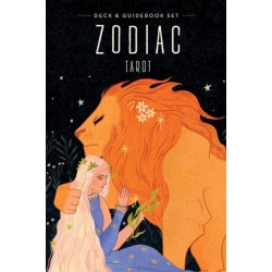 Zodiac Tarot Deck & Book Set: 78-Card Astrology-Based Tarot Deck with Rider-Waite® Symbolism and 128-Page Full-Color Guidebook – Explore Zodiac Signs, Planets & Elements for Cosmic Insights and Intuitive Readings