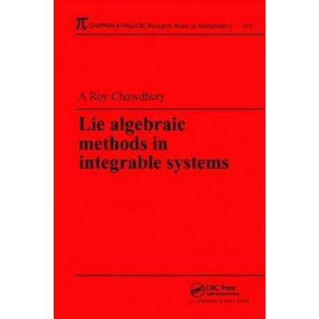Lie Algebraic Methods in Integrable Systems
