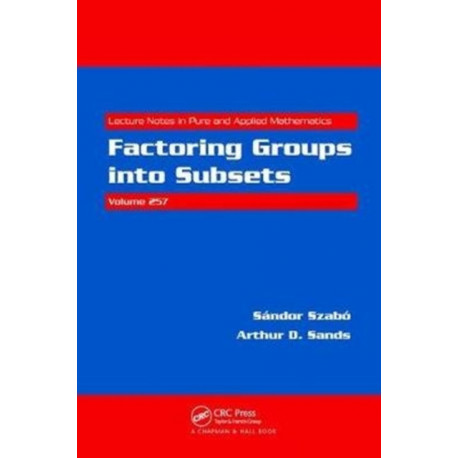 Factoring Groups into Subsets