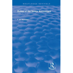 Duties of the Senior Accountant
