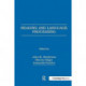 Reading and Language Processing