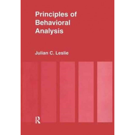 Principles of Behavioural Analysis