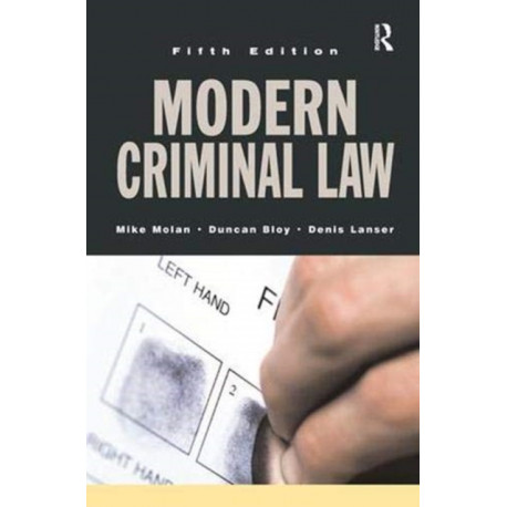Modern Criminal Law: Fifth Edition