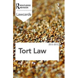 Tort Lawcards 2012-2013