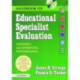 Handbook on Educational Specialist Evaluation: Assessing and Improving Performance