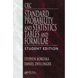 CRC Standard Probability and Statistics Tables and Formulae, Student Edition