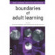 Boundaries of Adult Learning