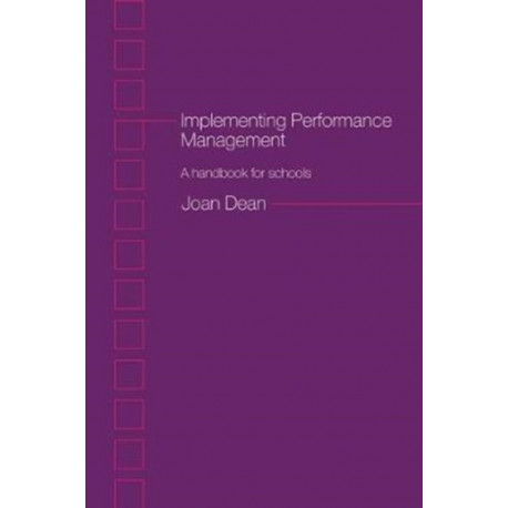 Implementing Performance Management: A Handbook for Schools