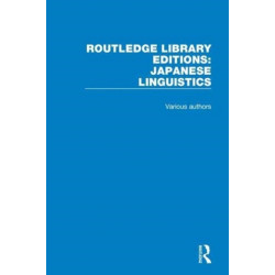 Routledge Library Editions: Japanese Linguistics
