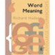 Word Meaning