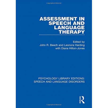 Assessment in Speech and Language Therapy