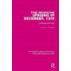 The Moscow Uprising of December, 1905: A Background Study