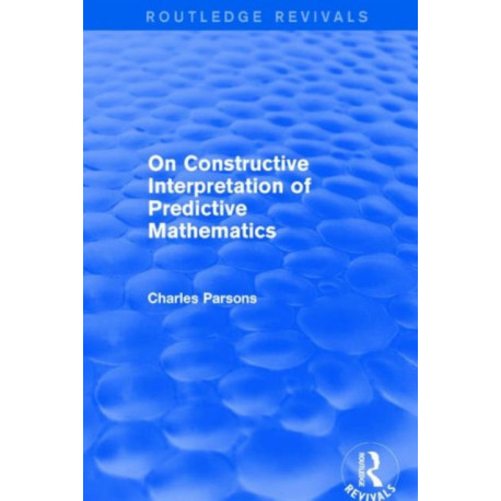 On Constructive Interpretation of Predictive Mathematics (1990)