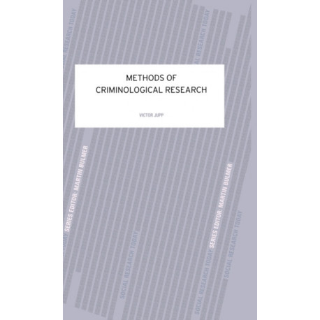 Methods of Criminological Research