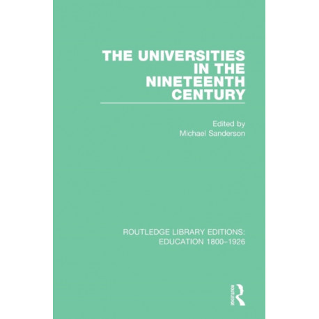 The Universities in the Nineteenth Century