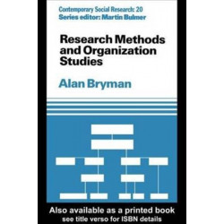 Research Methods and Organization Studies