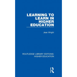 Learning to Learn in Higher Education