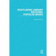 Routledge Library Editions: Popular Music