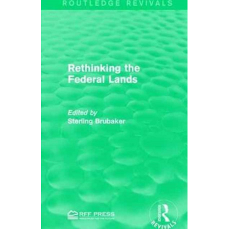 Rethinking the Federal Lands
