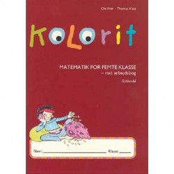 Kolorit 5. klasse, rød arbejdsbog