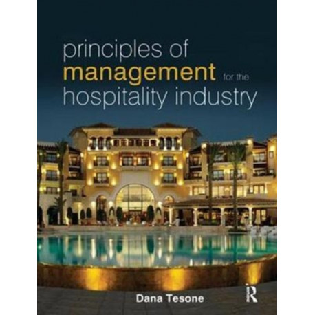 Principles of Management for the Hospitality Industry