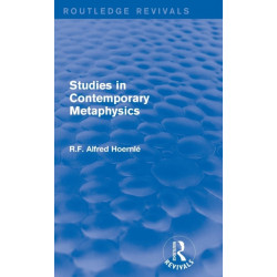 Studies in Contemporary Metaphysics
