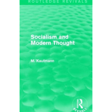 Socialism and Modern Thought