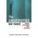 The Universities We Need: Higher Education After Dearing