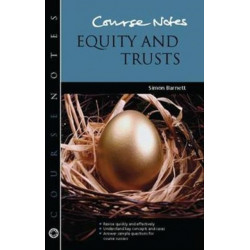 Course Notes: Equity and Trusts