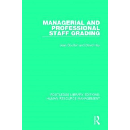 Managerial and Professional Staff Grading