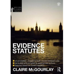 Evidence Statutes 2012-2013