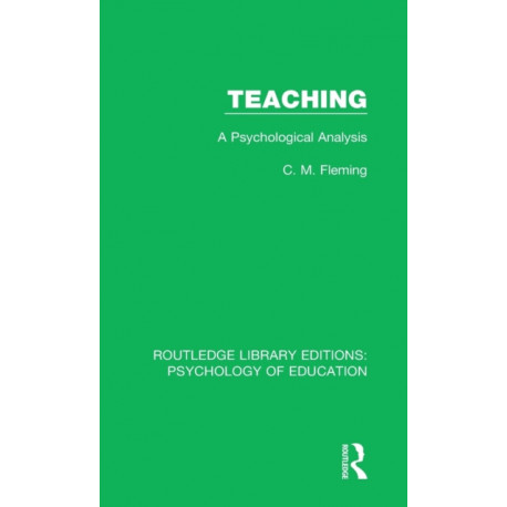 Teaching: A Psychological Analysis