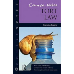 Course Notes: Tort Law