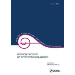 Optimal Control of Differential Equations: A Festschrift in Honor of Constantin Corduneanu