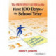 The Principal's Guide to the First 100 Days of the School Year: Creating Instructional Momentum