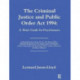 The Criminal Justice and Public Order Act 1994: A Basic Guide for Practitioners