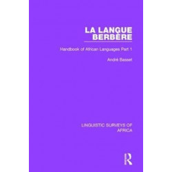 La Langue Berbere: Handbook of African Languages Part 1