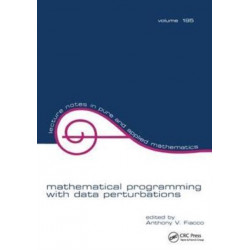 Mathematical Programming with Data Perturbations