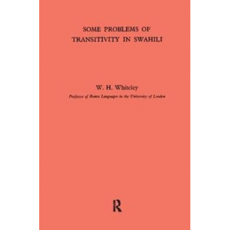 Some Problems of Transitivity in Swahili