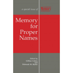 Memory for Proper Names: A Special Issue of Memory